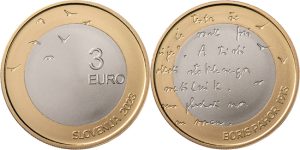Slovenia 3 euro 2023 - 110 years of the Birth of Boris Pahor